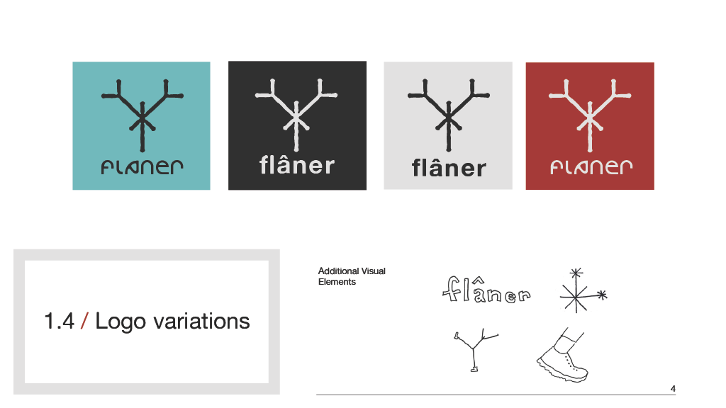 Flâner — concept frame