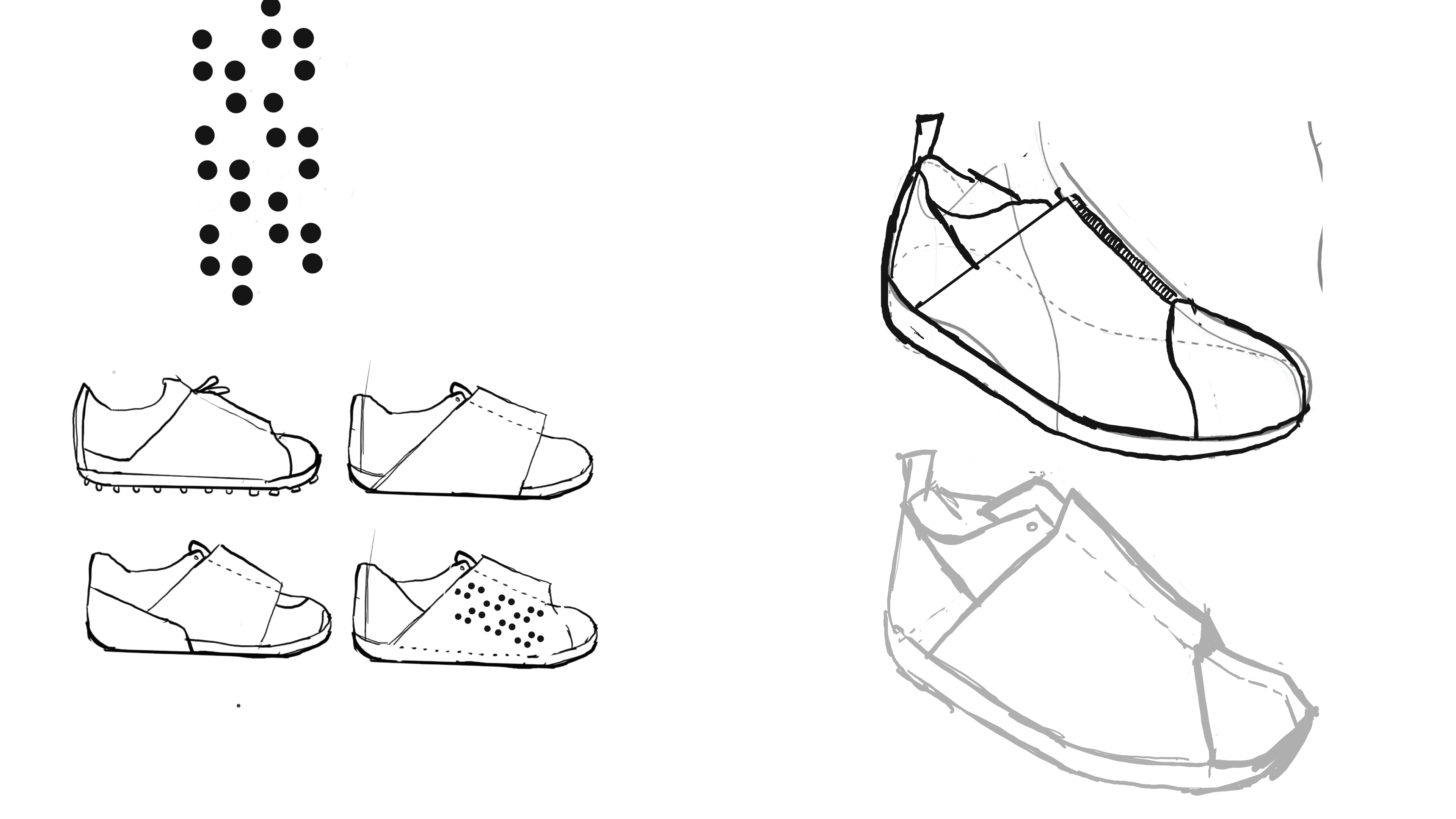 Flâner — sketch development sheet
